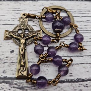Penal Rosary - Bronze/Amethyst