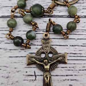 Penal Rosary - Bronze/Connemara Marble